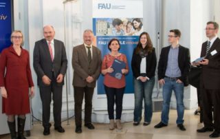 Lehrer der Berufsoberschule beim FAU-Schulnetz-Tag