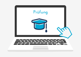 Step5 Icon zu Prüfungen an der Virtuellen Berufsoberschule Bayern